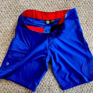 Hawaiian Island Creation board shorts